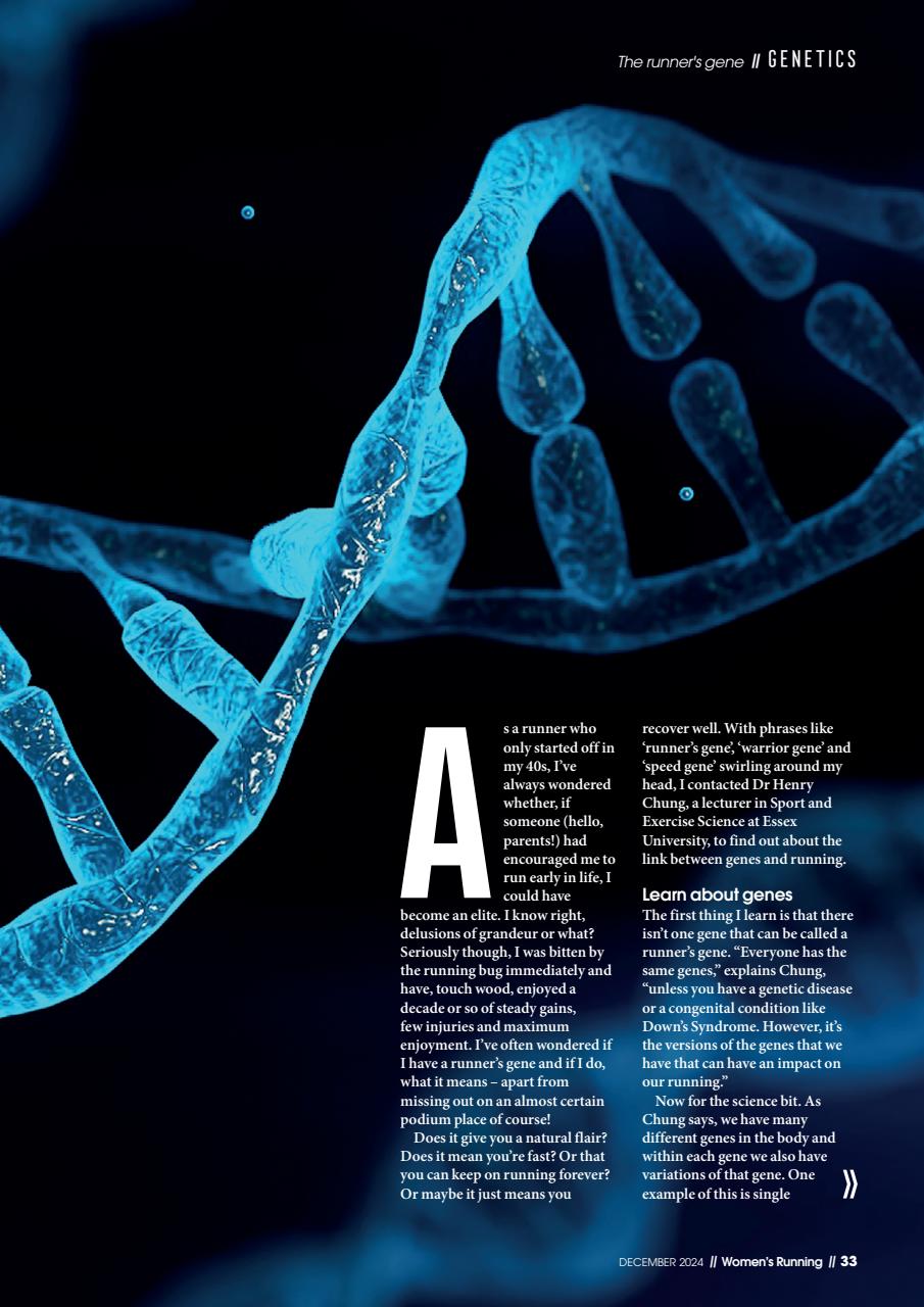 Women’s Running Preview Pages