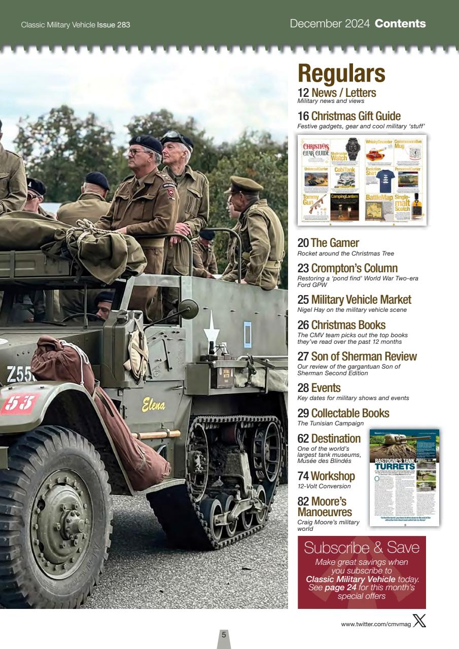 Classic Military Vehicle Preview Pages