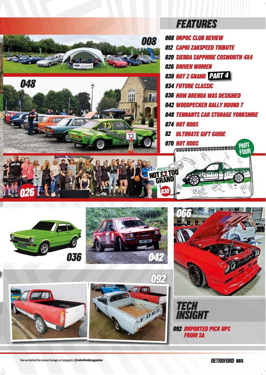 Retro Ford Preview Pages