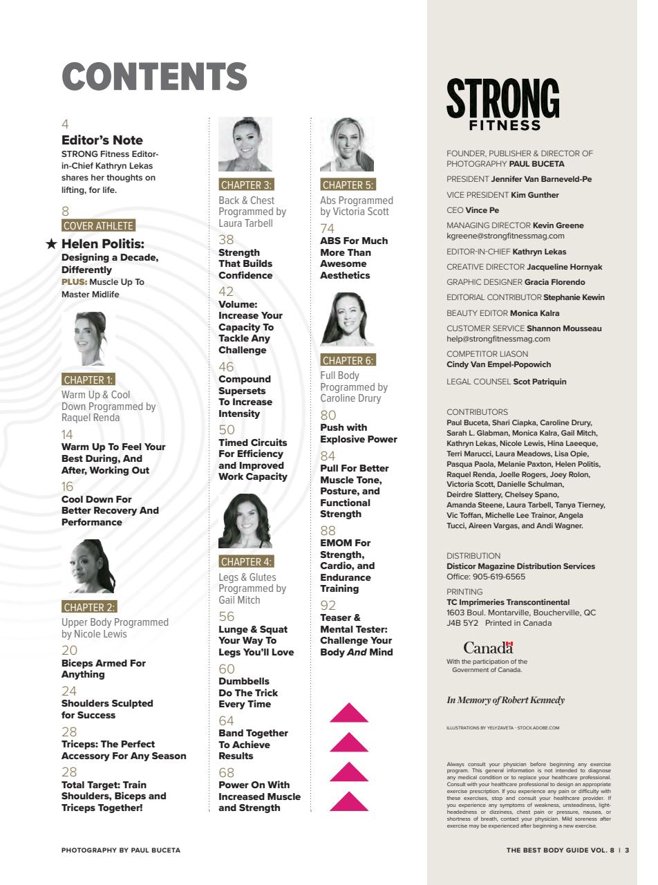 Strong Fitness Preview Pages