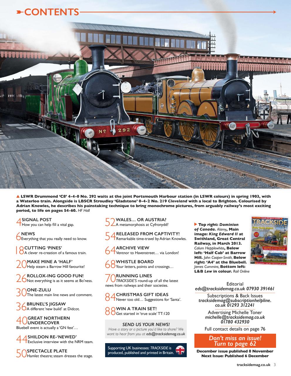 Trackside Preview Pages