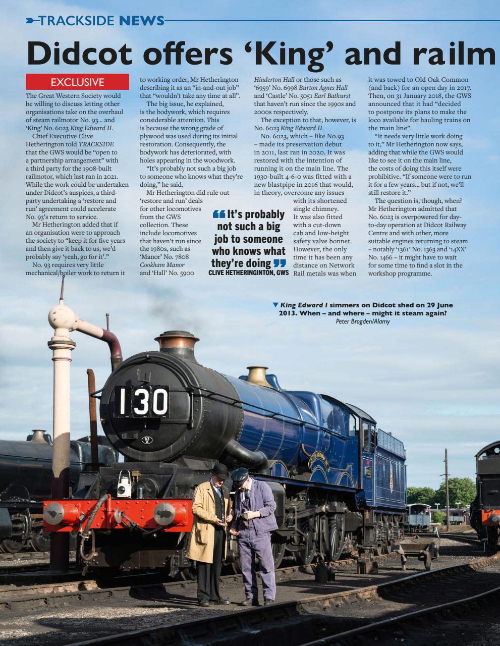 Trackside Preview Pages