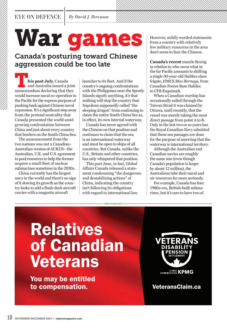 Legion Preview Pages