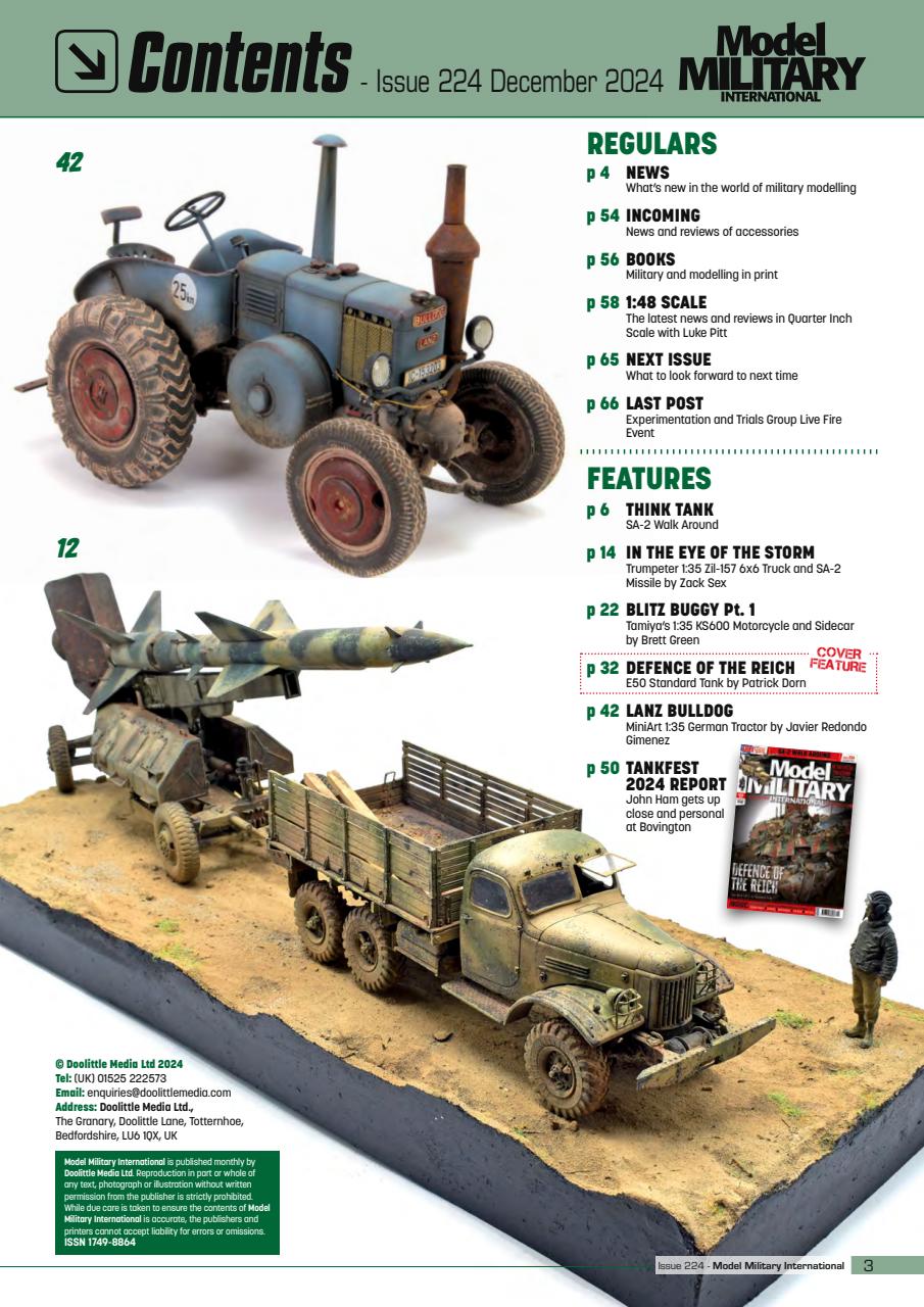 Military Modelling International Magazine Preview Pages
