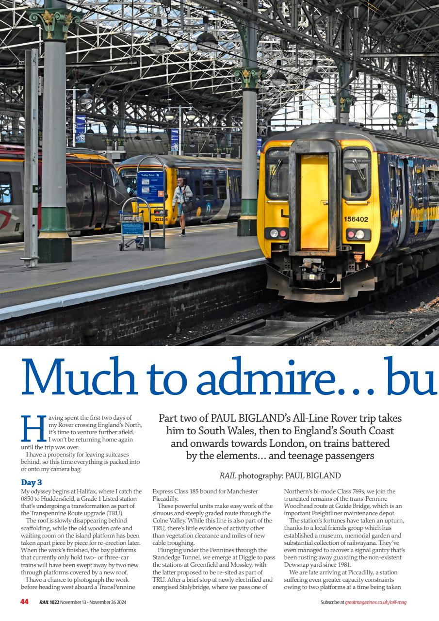 Rail Preview Pages