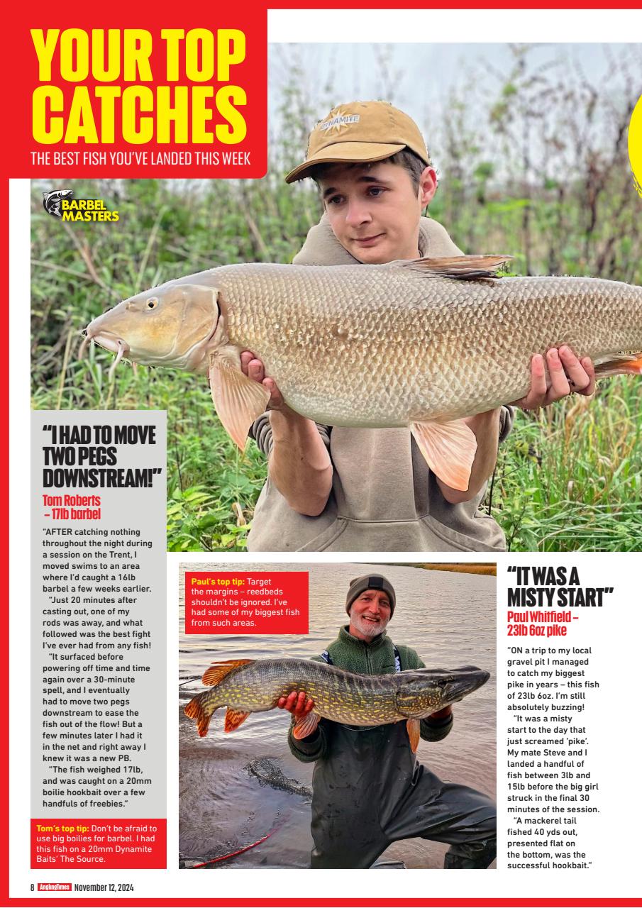 Angling Times Preview Pages