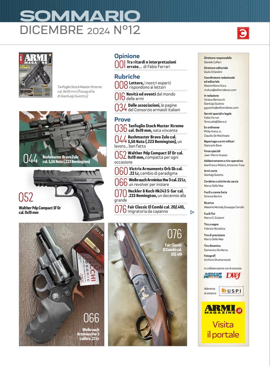 ARMI MAGAZINE Preview Pages