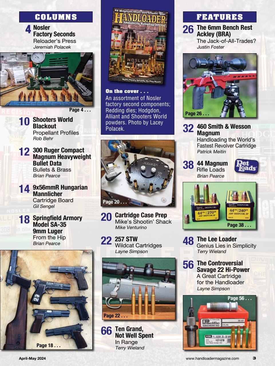 Handloader  Preview Pages