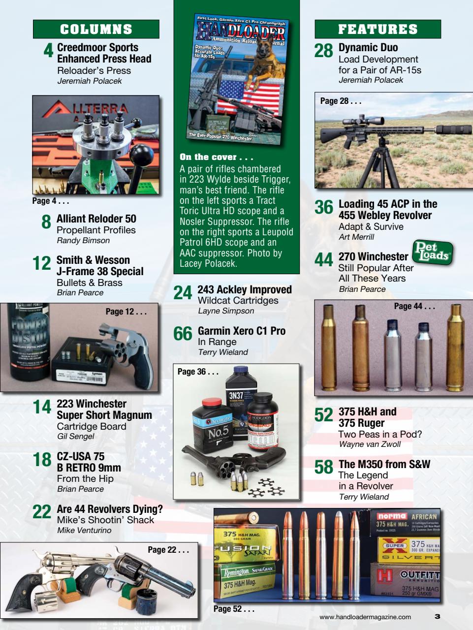 Handloader  Preview Pages