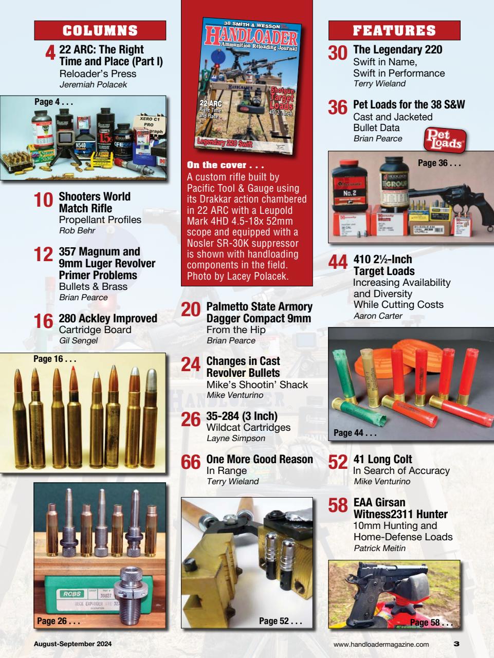 Handloader  Preview Pages