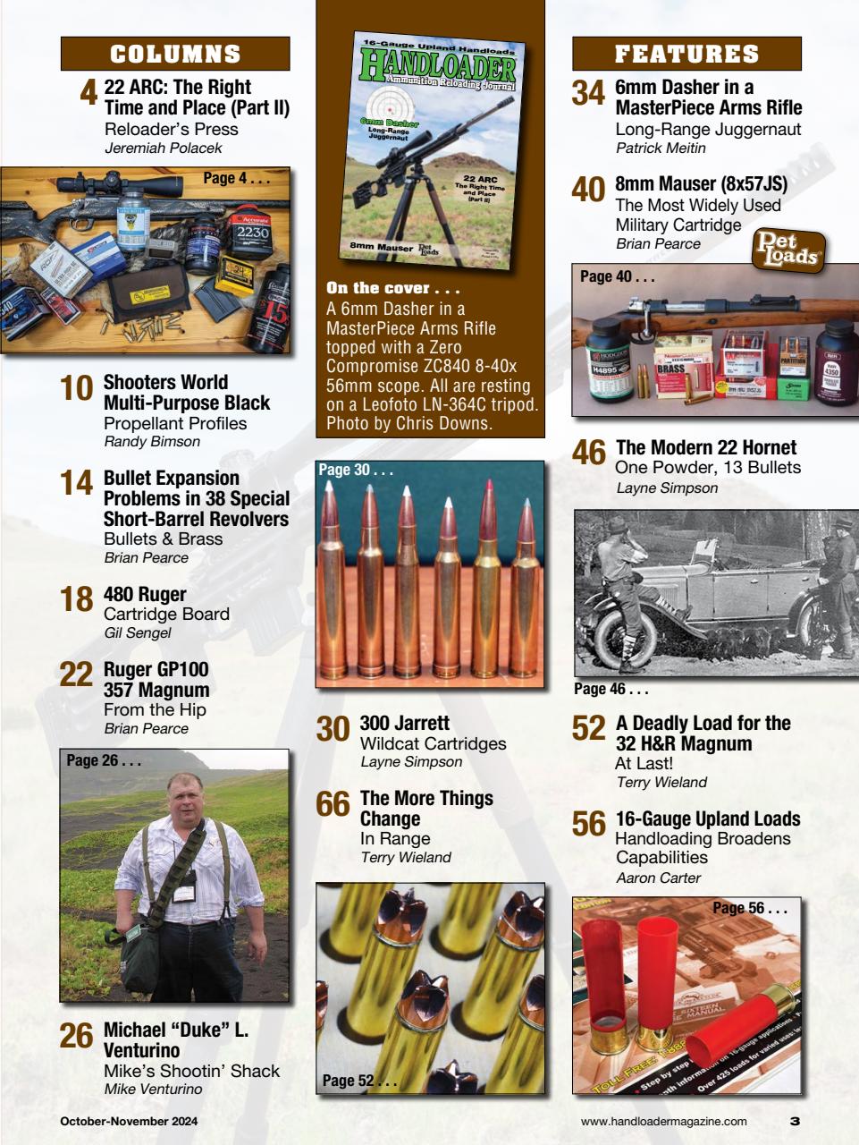 Handloader  Preview Pages