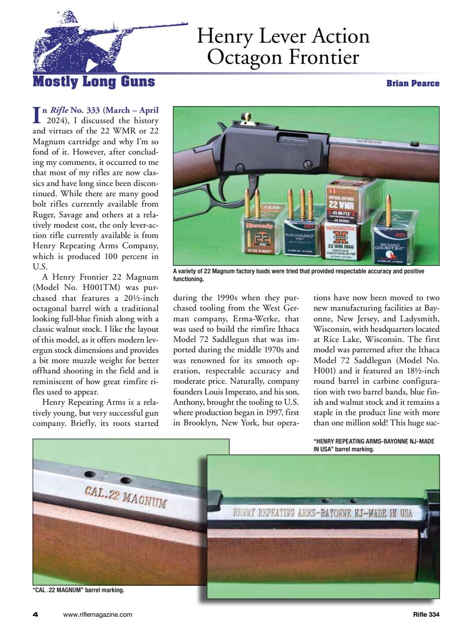 Rifle Preview Pages