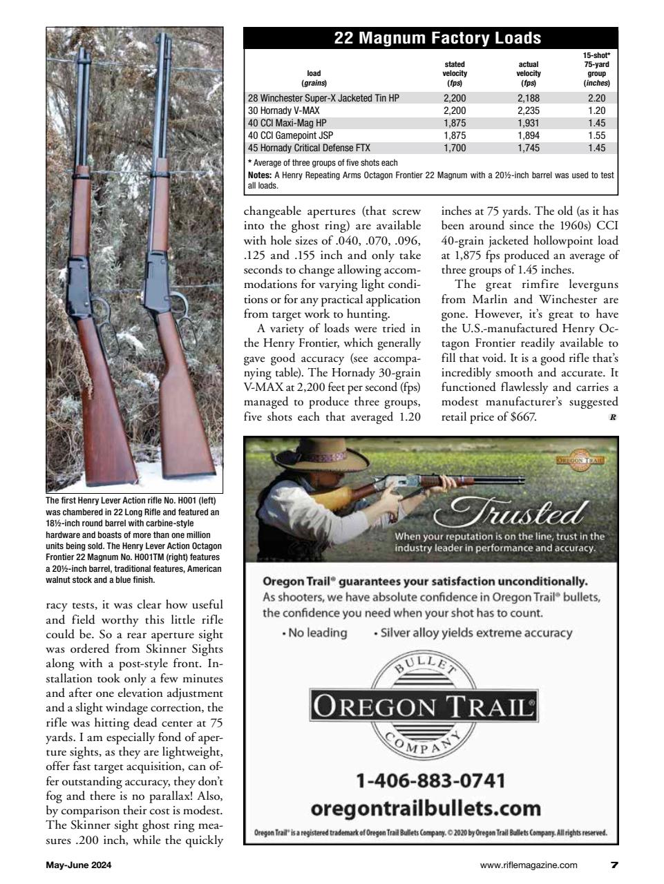 Rifle Preview Pages