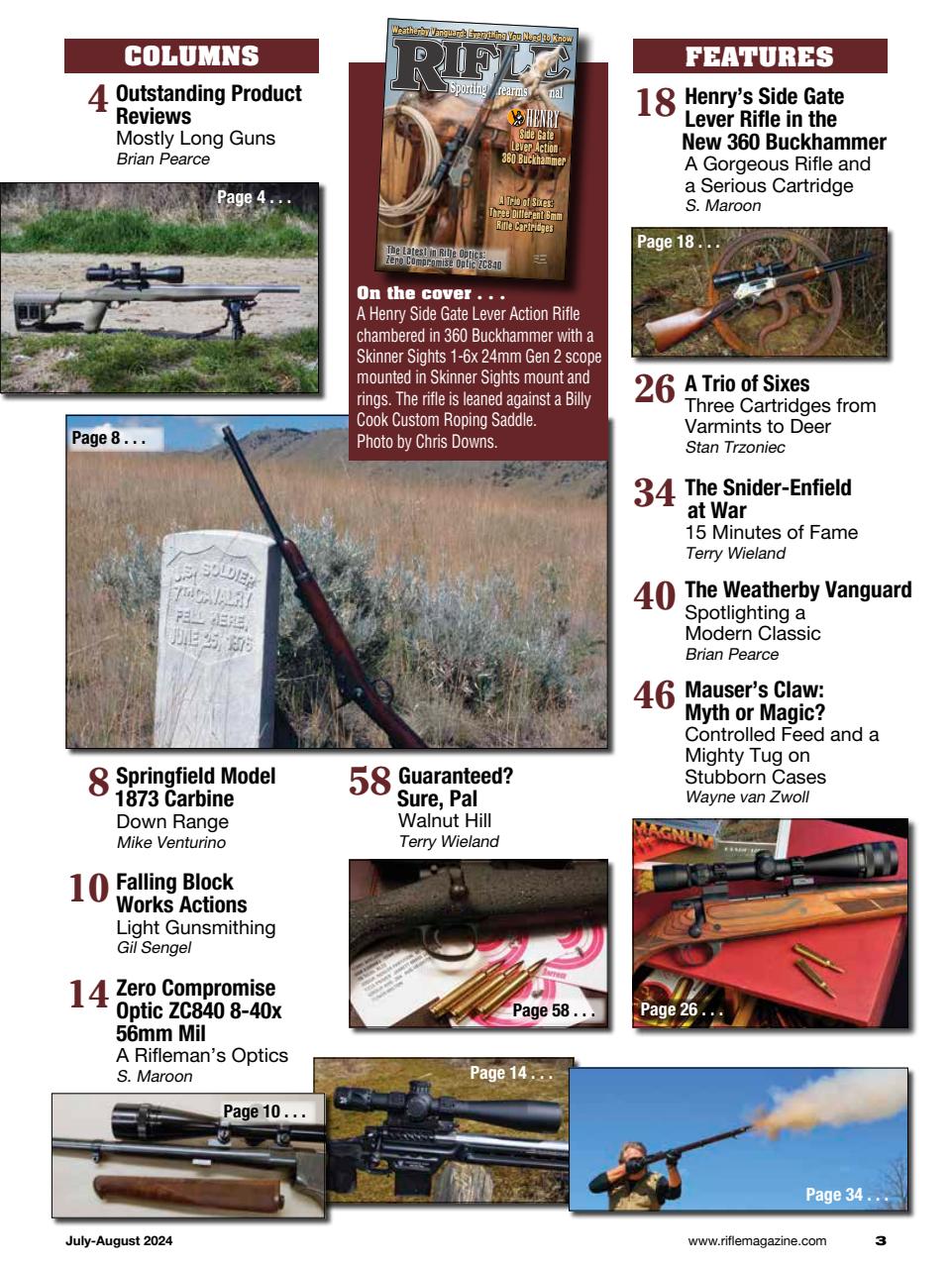 Rifle Preview Pages