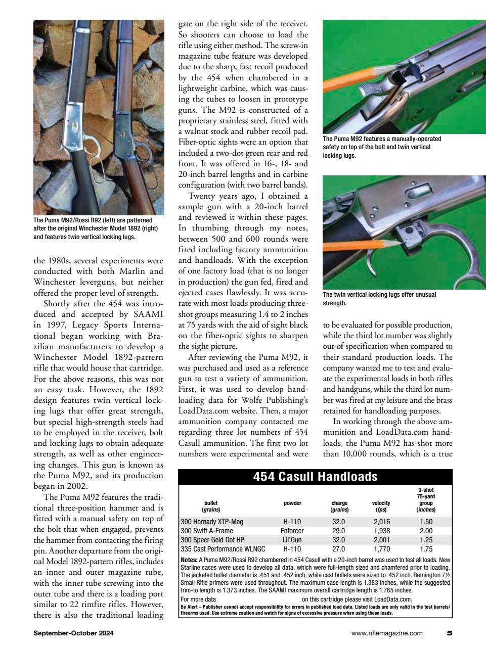 Rifle Preview Pages