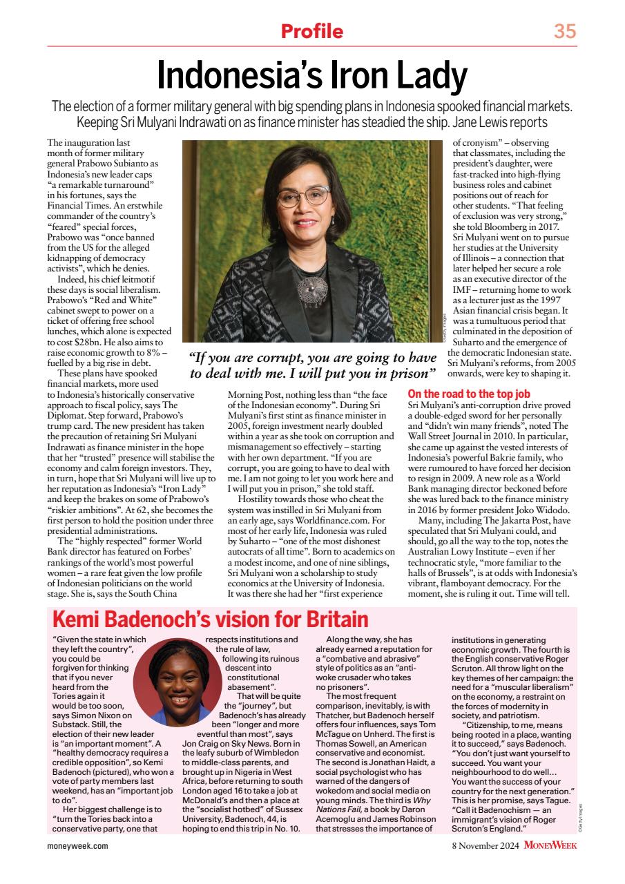 MoneyWeek Preview Pages