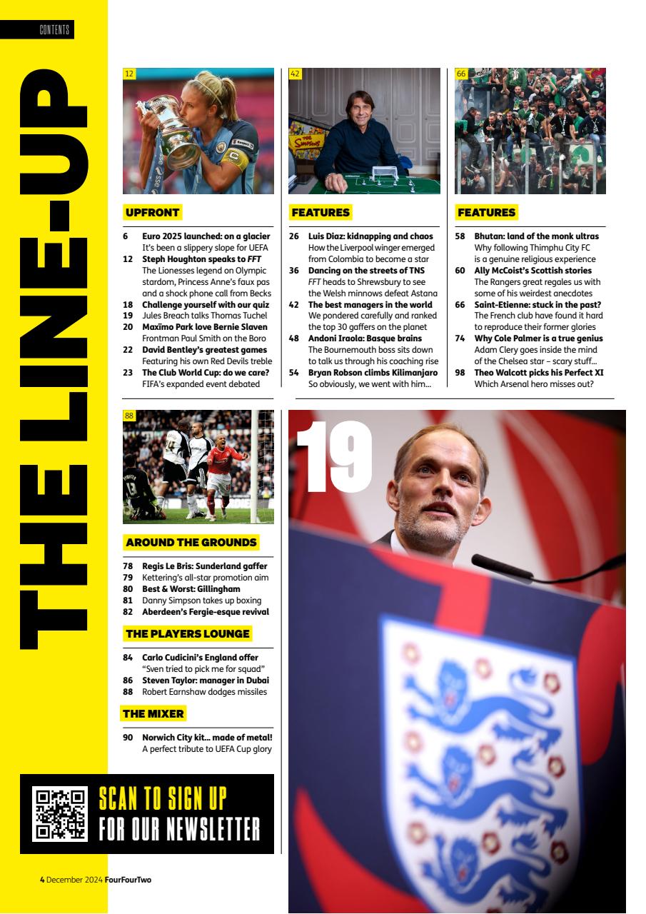 FourFourTwo Preview Pages