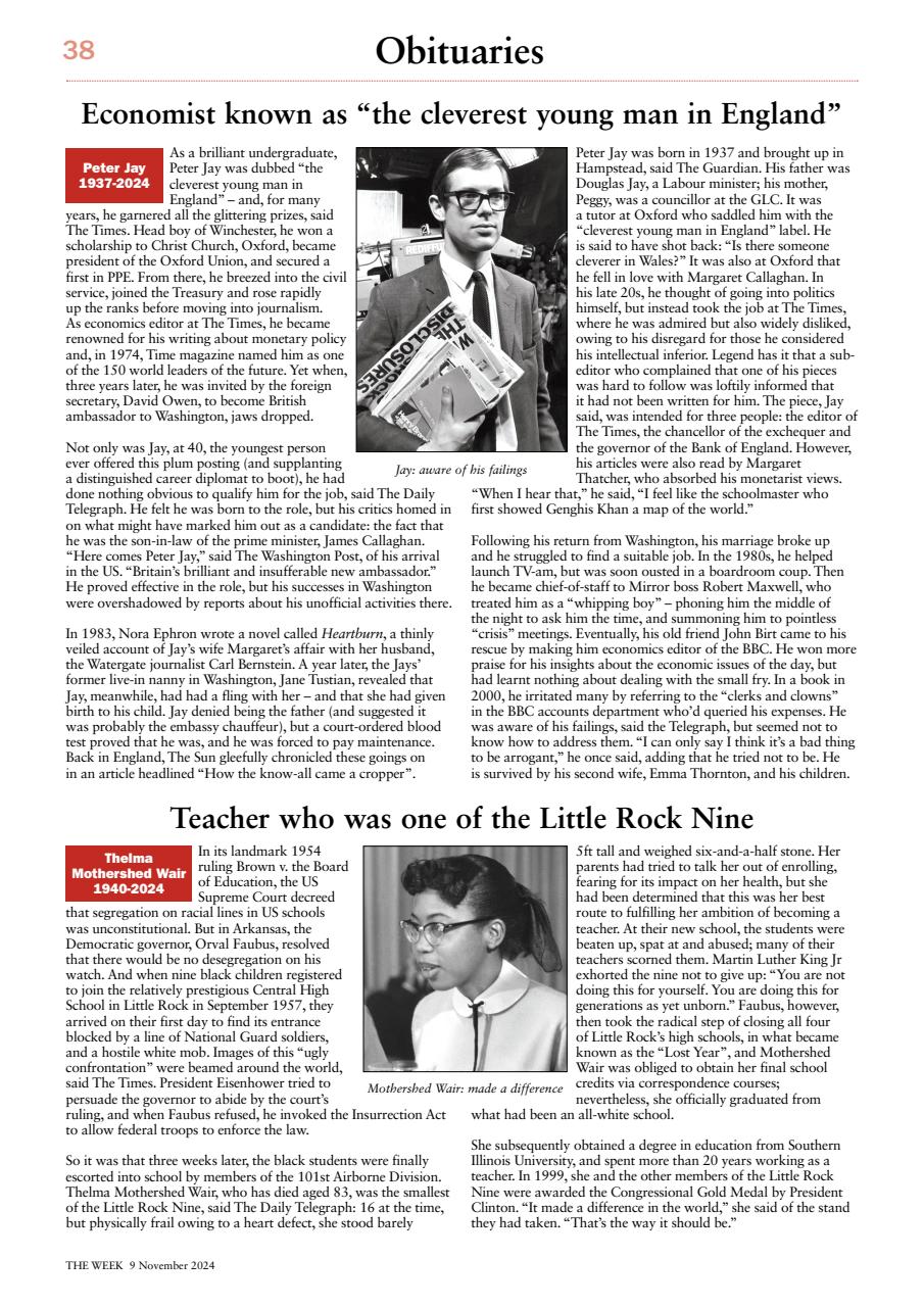 The Week Preview Pages