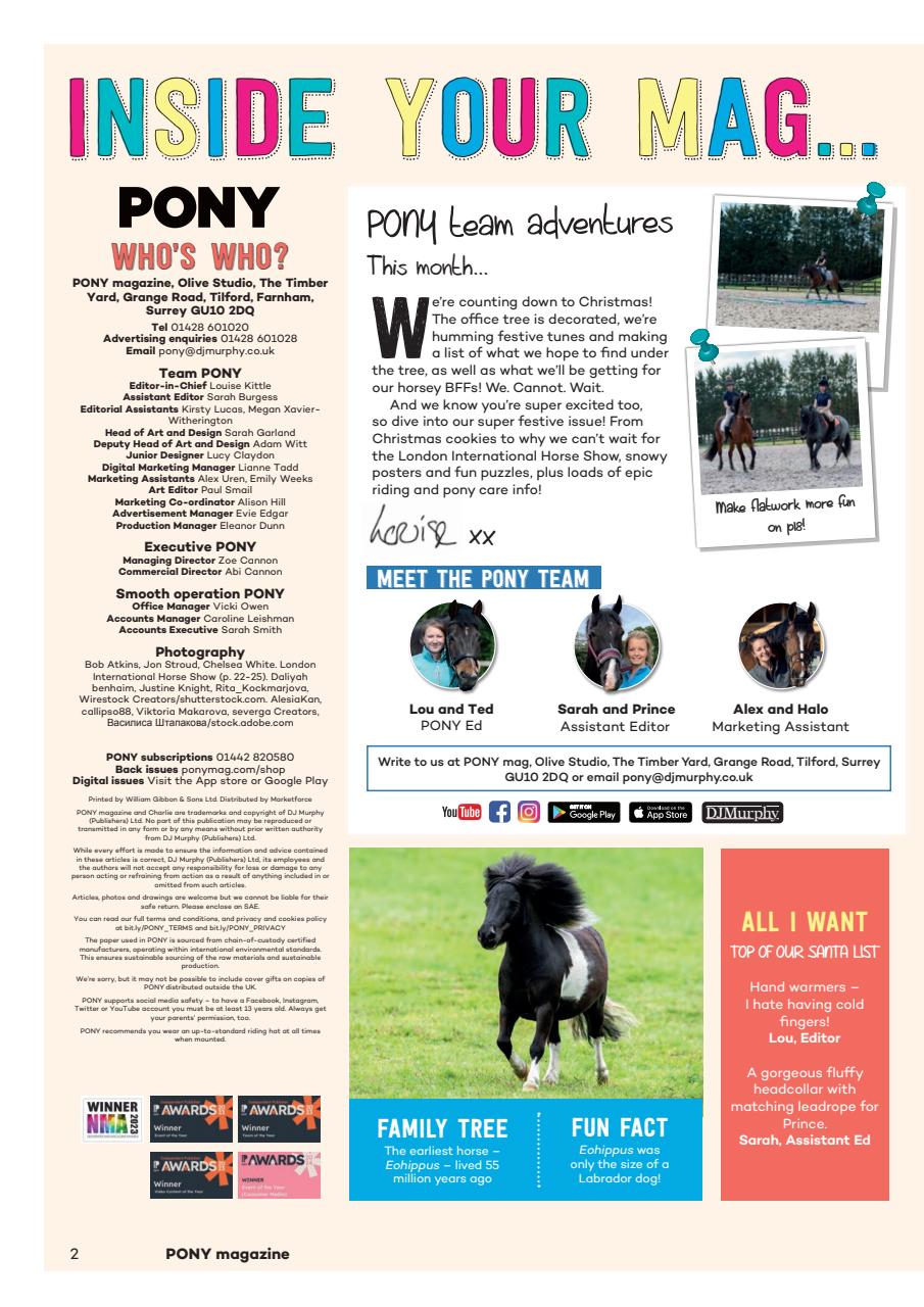 Pony Magazine Preview Pages