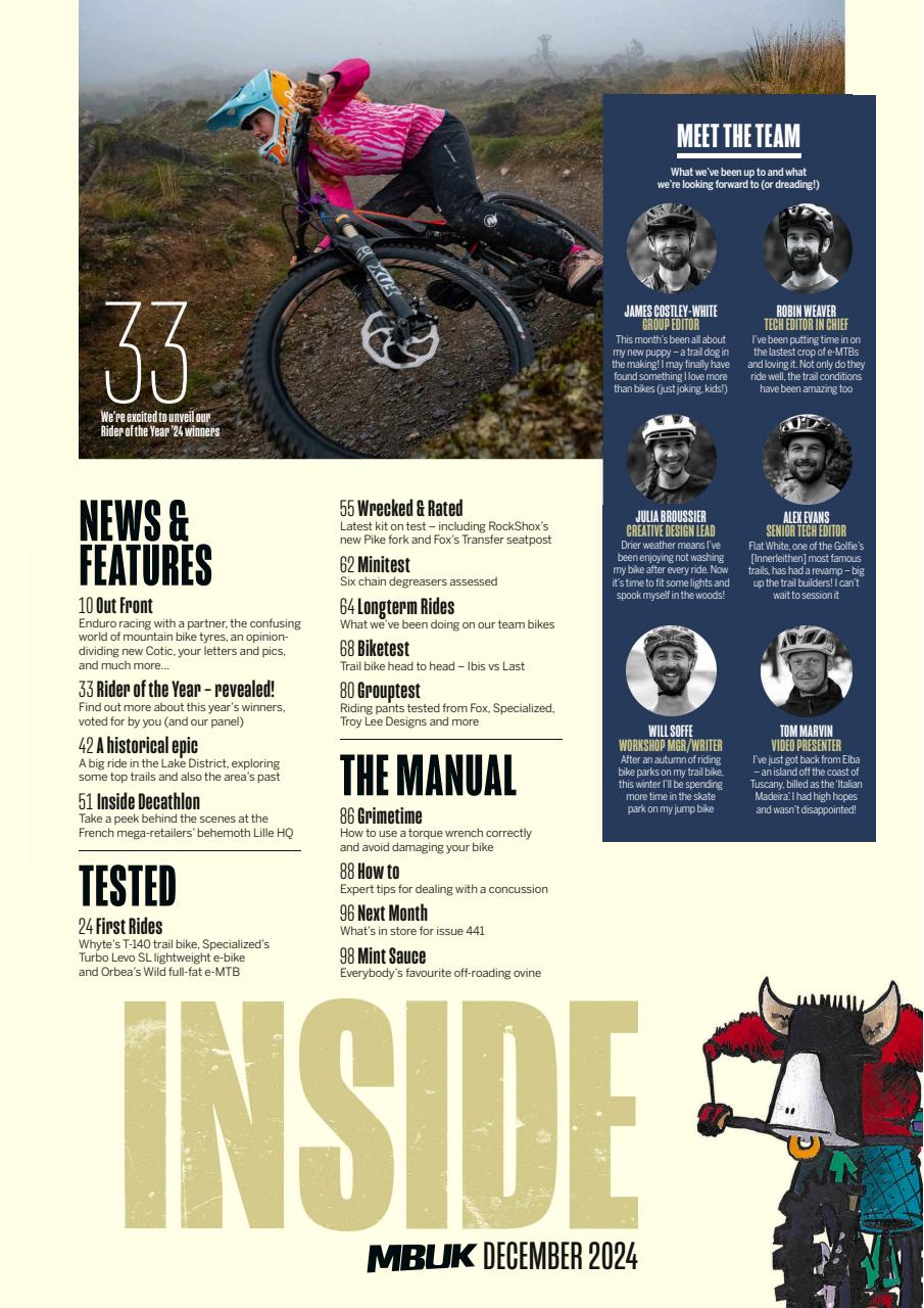 Mountain Biking UK Preview Pages