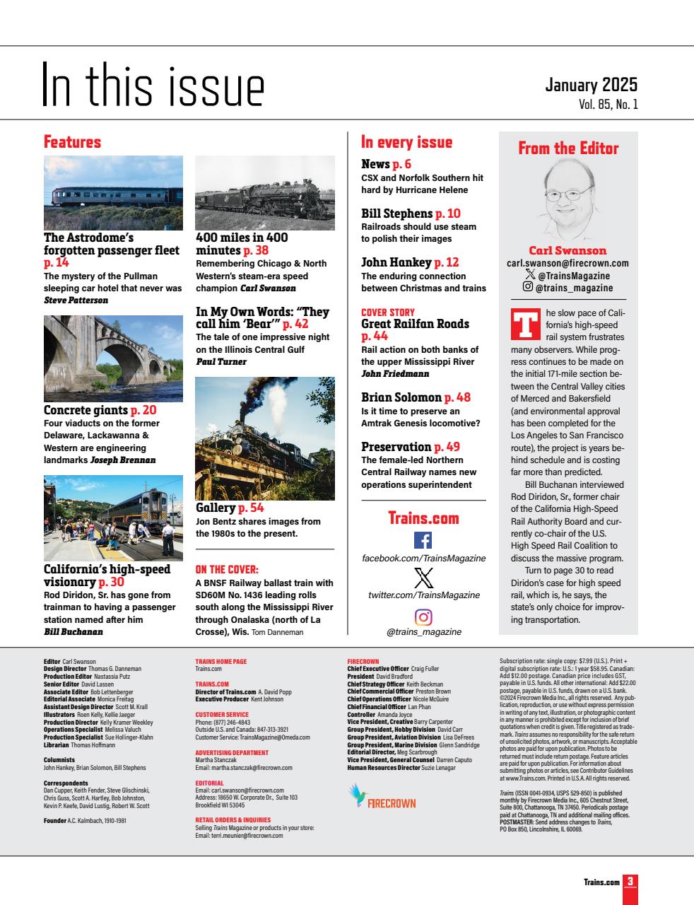 Trains Preview Pages