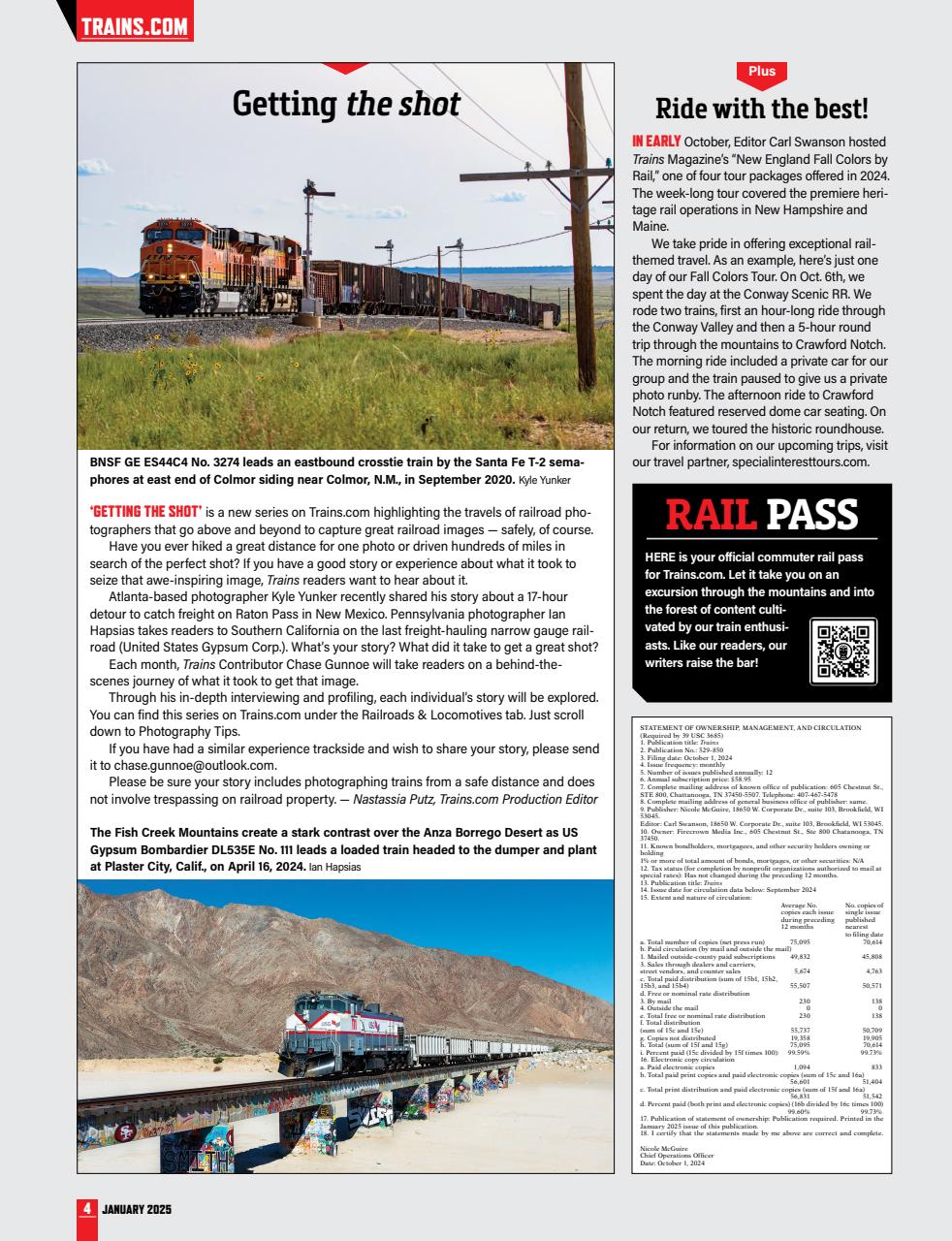 Trains Preview Pages
