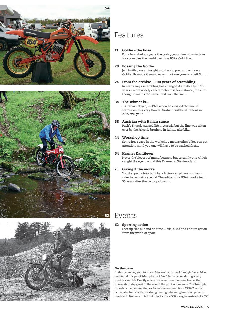 Classic Dirt Bike Preview Pages