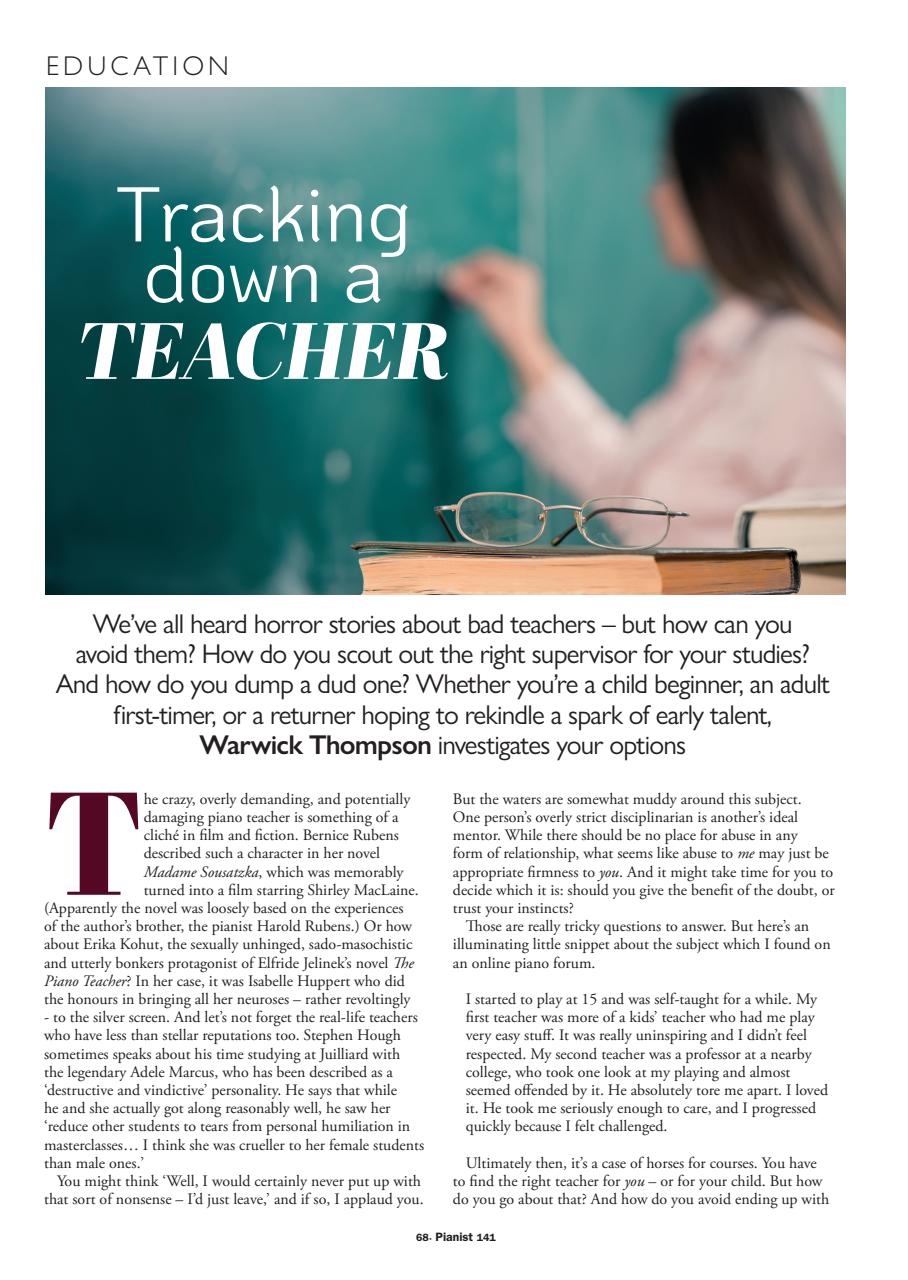 Pianist Preview Pages