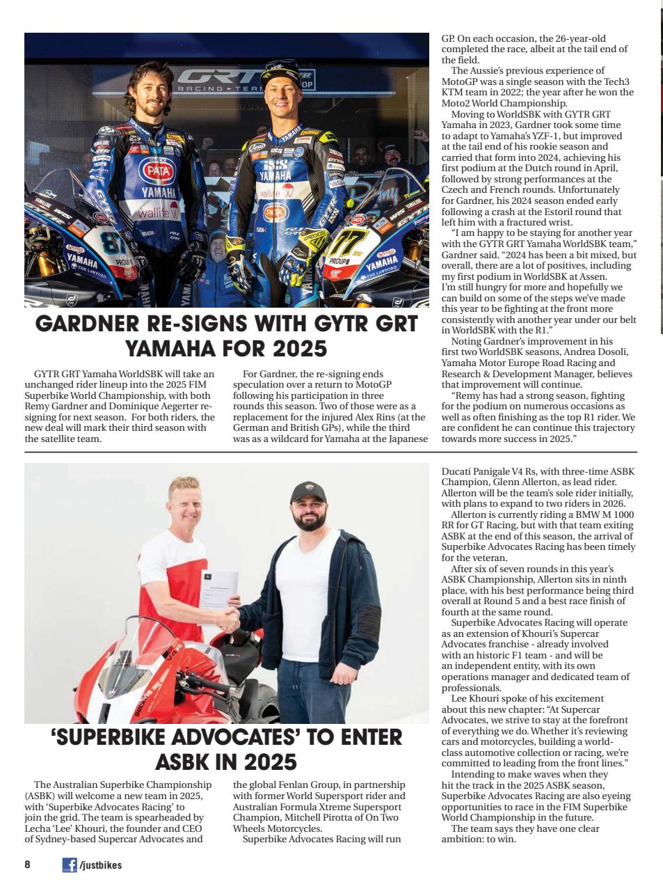 JUST BIKES Preview Pages