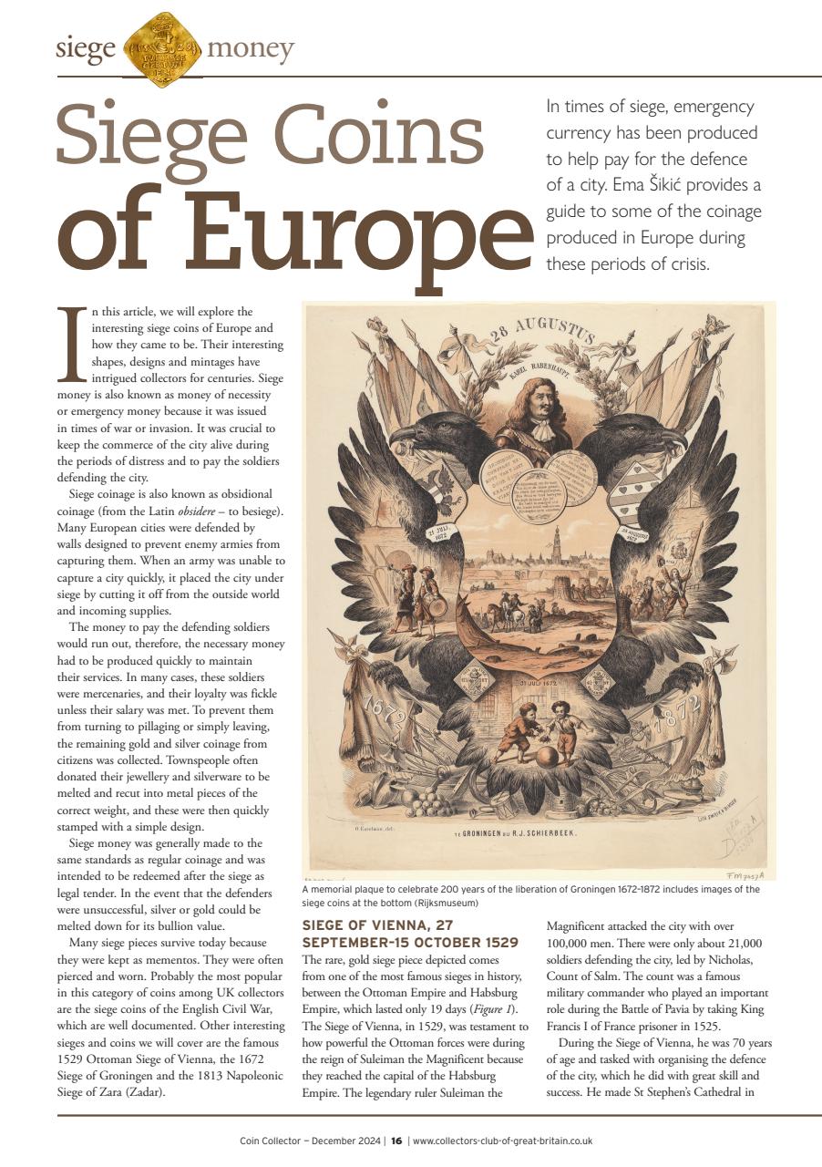 Coin Collector Preview Pages