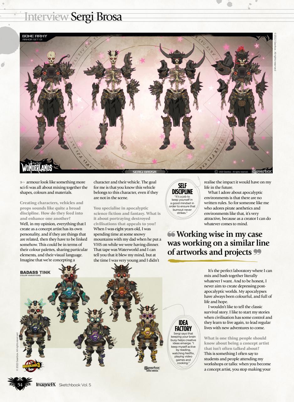 Creative Bookazine Preview Pages