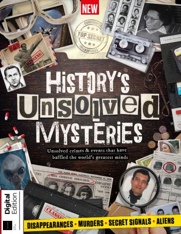 About History Bookazine issue History's Unsolved Mysteries Fifth Edition