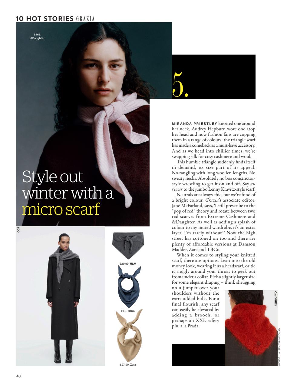 Grazia Preview Pages