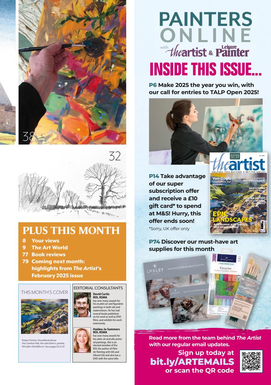 The Artist Preview Pages