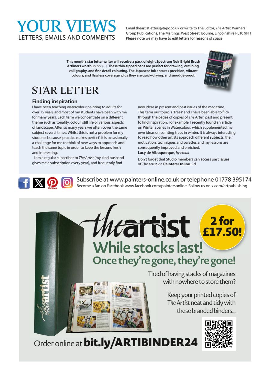 The Artist Preview Pages