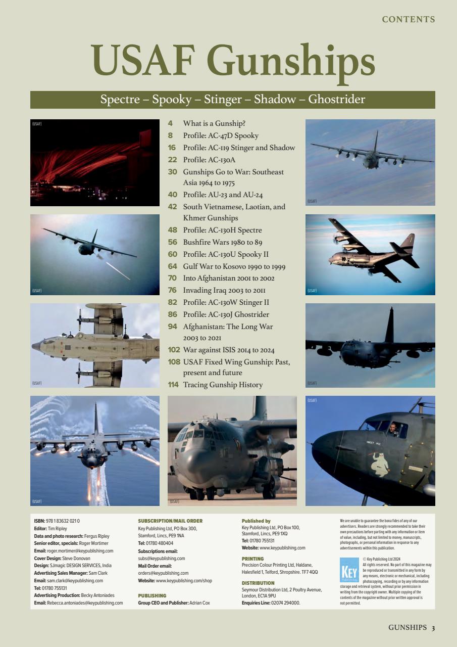 AirForces Monthly Magazine - The Definitive Guide to USAF Gunships ...