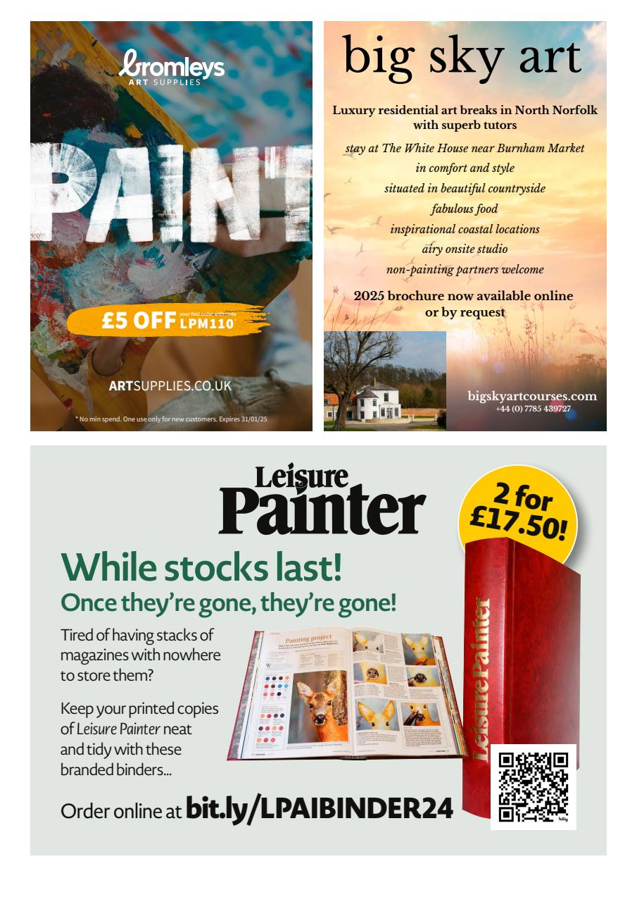 Leisure Painter & The Artist Preview Pages