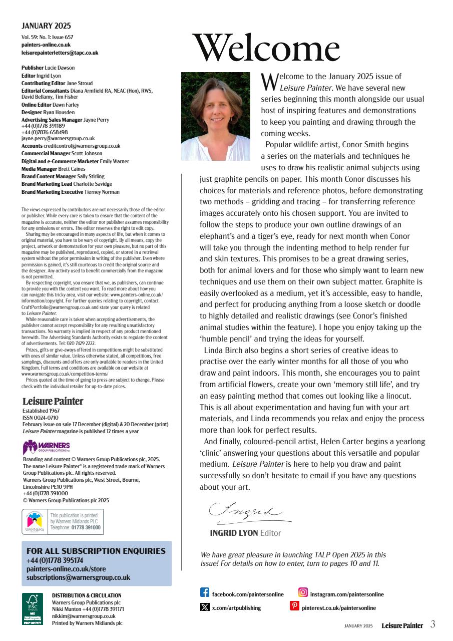 Leisure Painter & The Artist Preview Pages