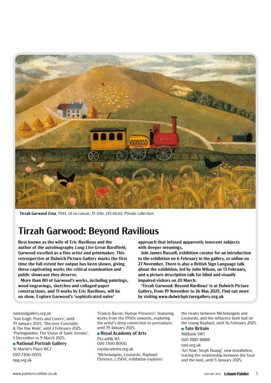 Leisure Painter & The Artist Preview Pages