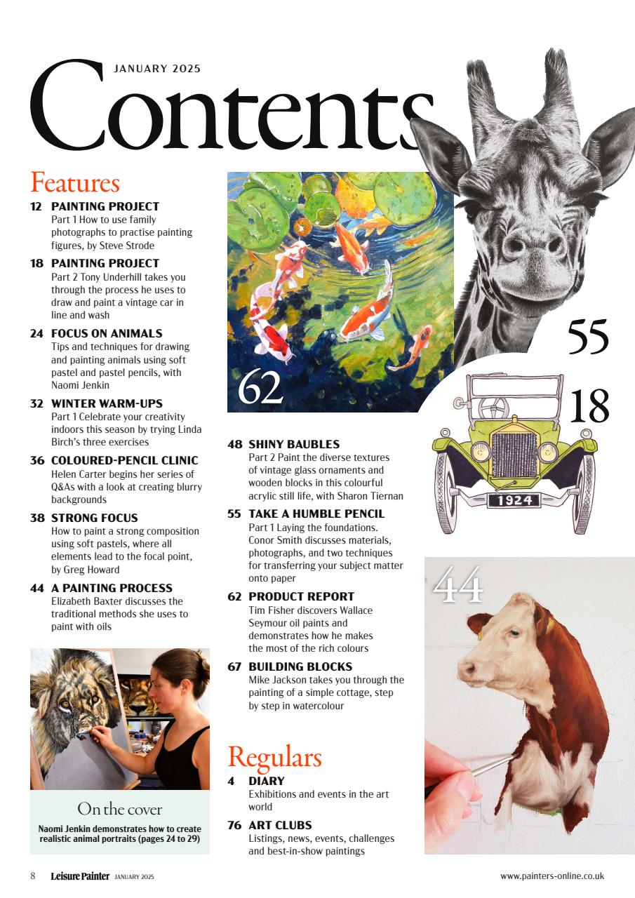 Leisure Painter & The Artist Preview Pages