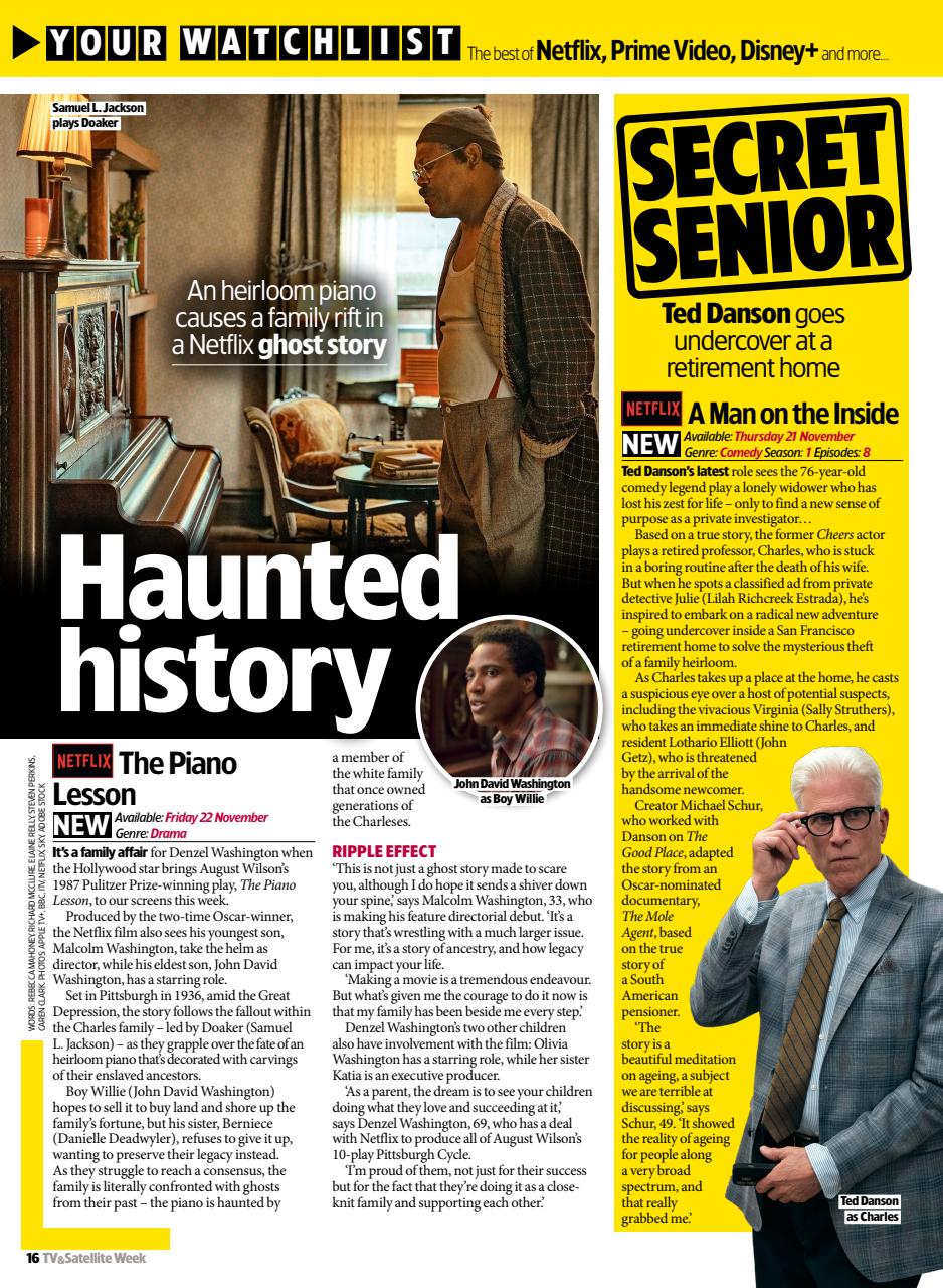 TV & Satellite Week Preview Pages