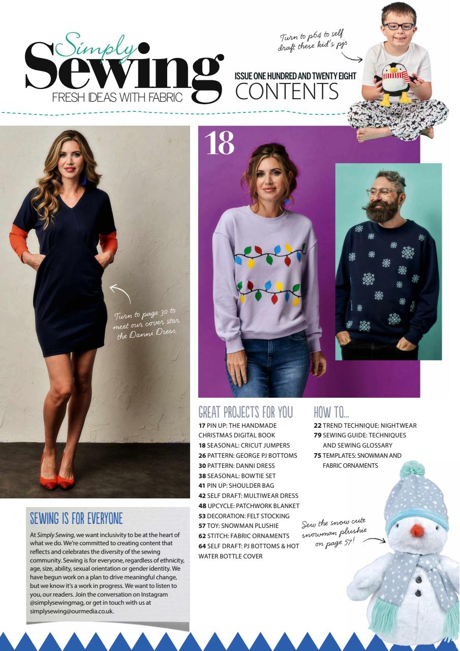 Simply Sewing Preview Pages