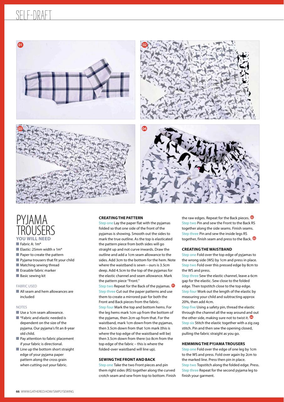 Simply Sewing Preview Pages