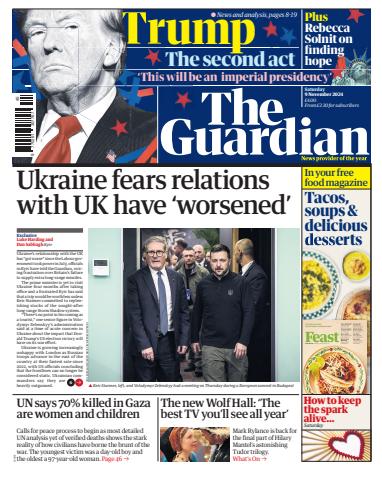 The Guardian Newspaper issue Saturday, 09 November 2024