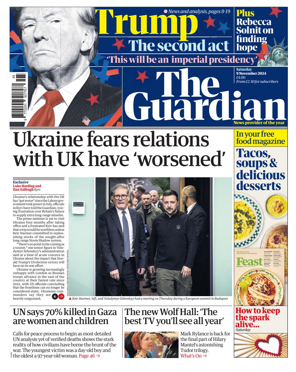 The Guardian Newspaper Preview Pages