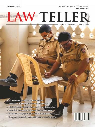 Lawteller – A Legal Awareness Magazine issue 