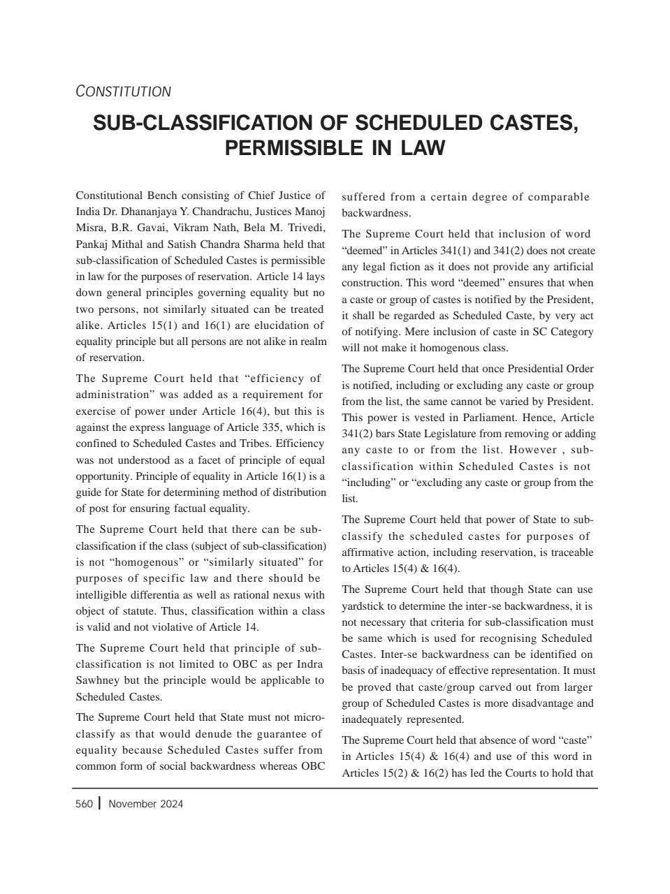 Lawteller – A Legal Awareness Magazine Preview Pages