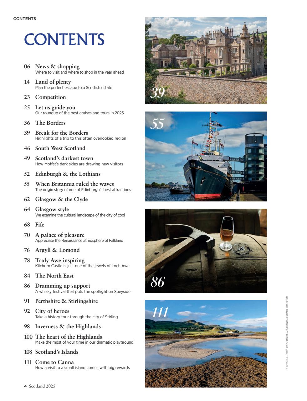 Scotland Magazine Preview Pages