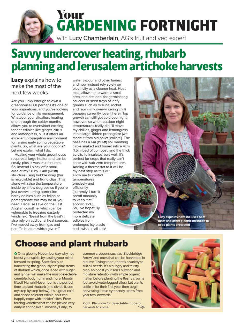 Amateur Gardening Preview Pages