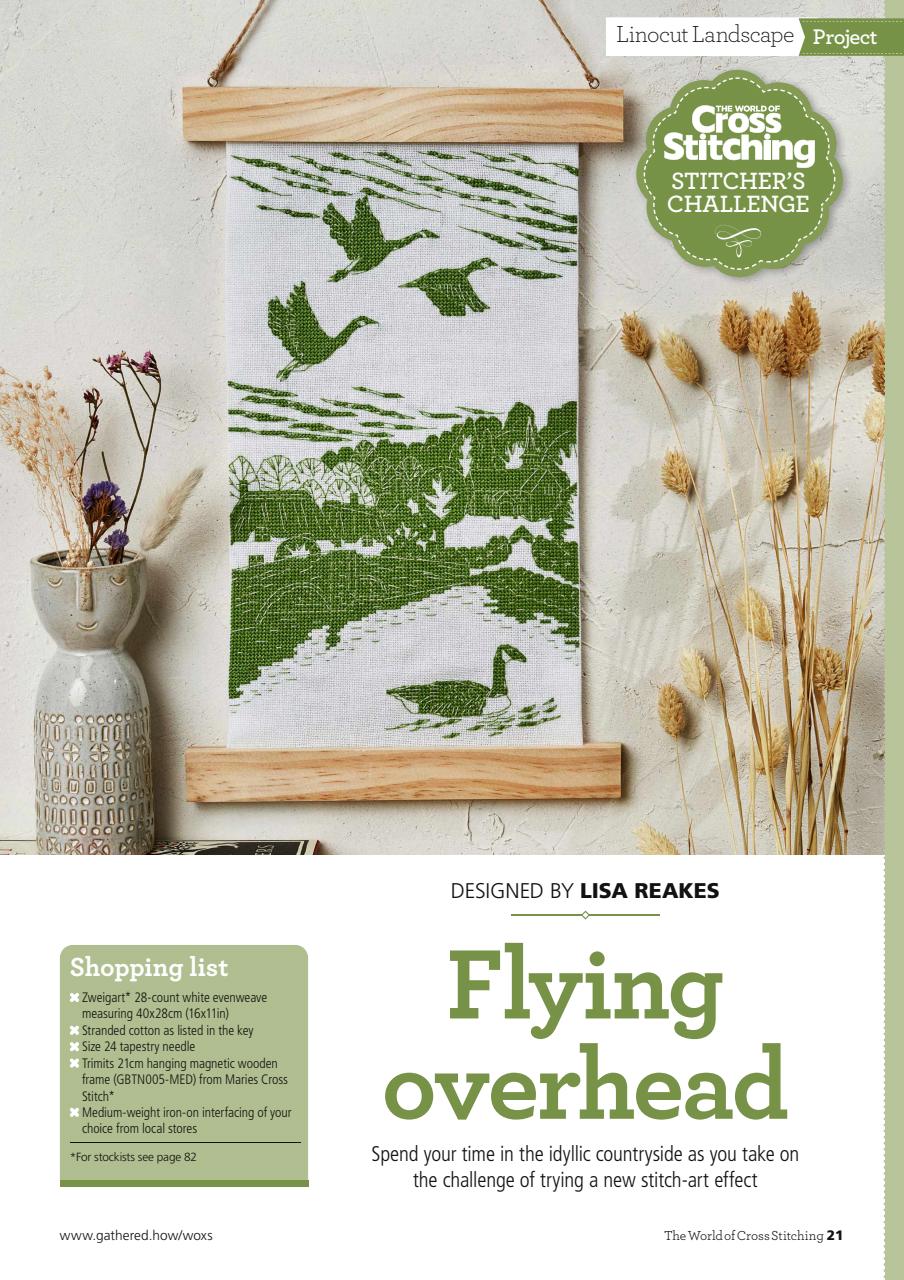 The World of Cross Stitching Preview Pages